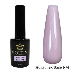 MOLTINI База бескислотная Aura Flex  № 4. 12 мл.